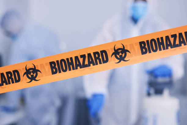 Professional Blood Cleanup technician working in Bellwood, IL